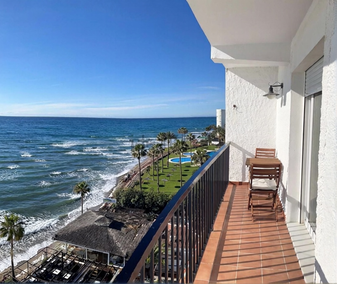 Квартира первая линия пляжа в Mijas — Морская терраса