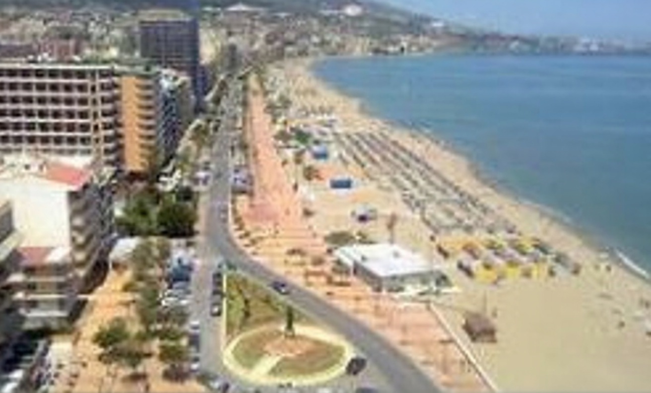 Квартира первая линия пляжа в Mijas — Морской вид