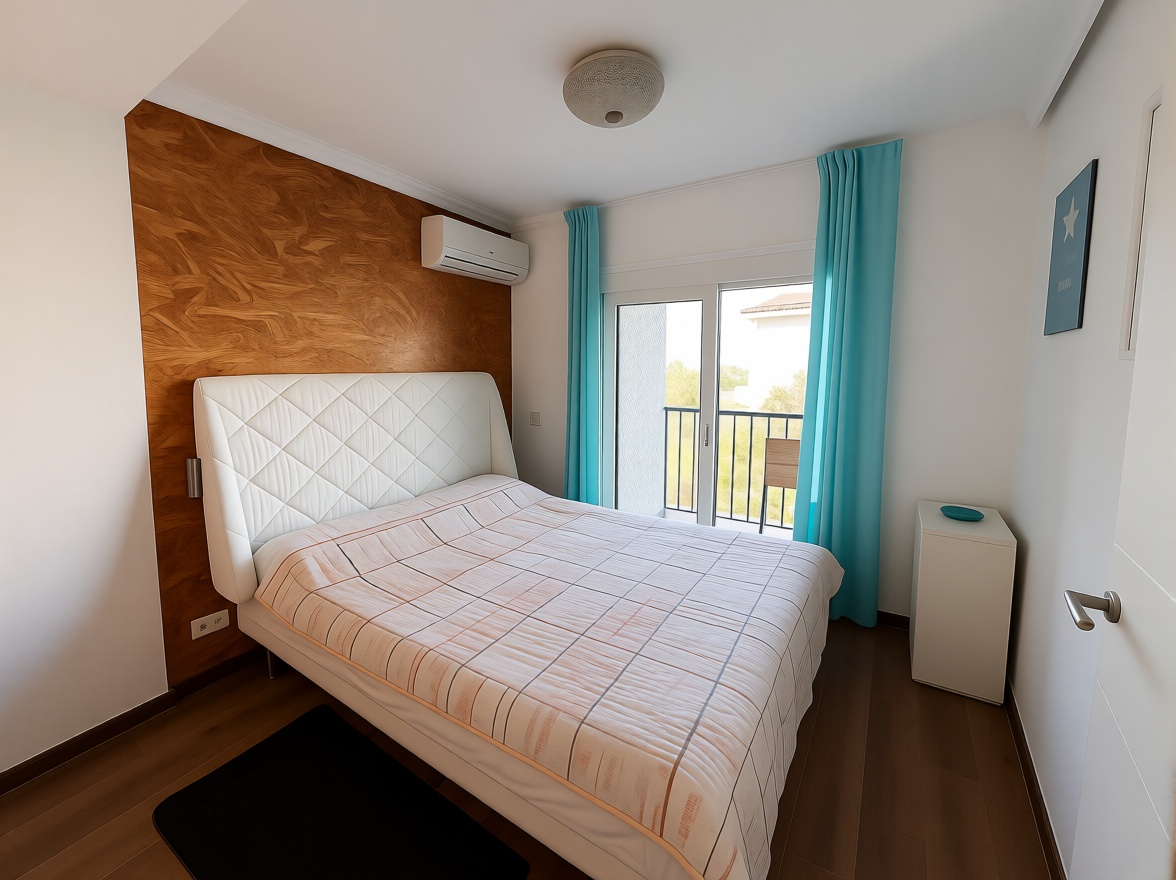 Apartamento em primeira linha de praia em Mijas — Quarto