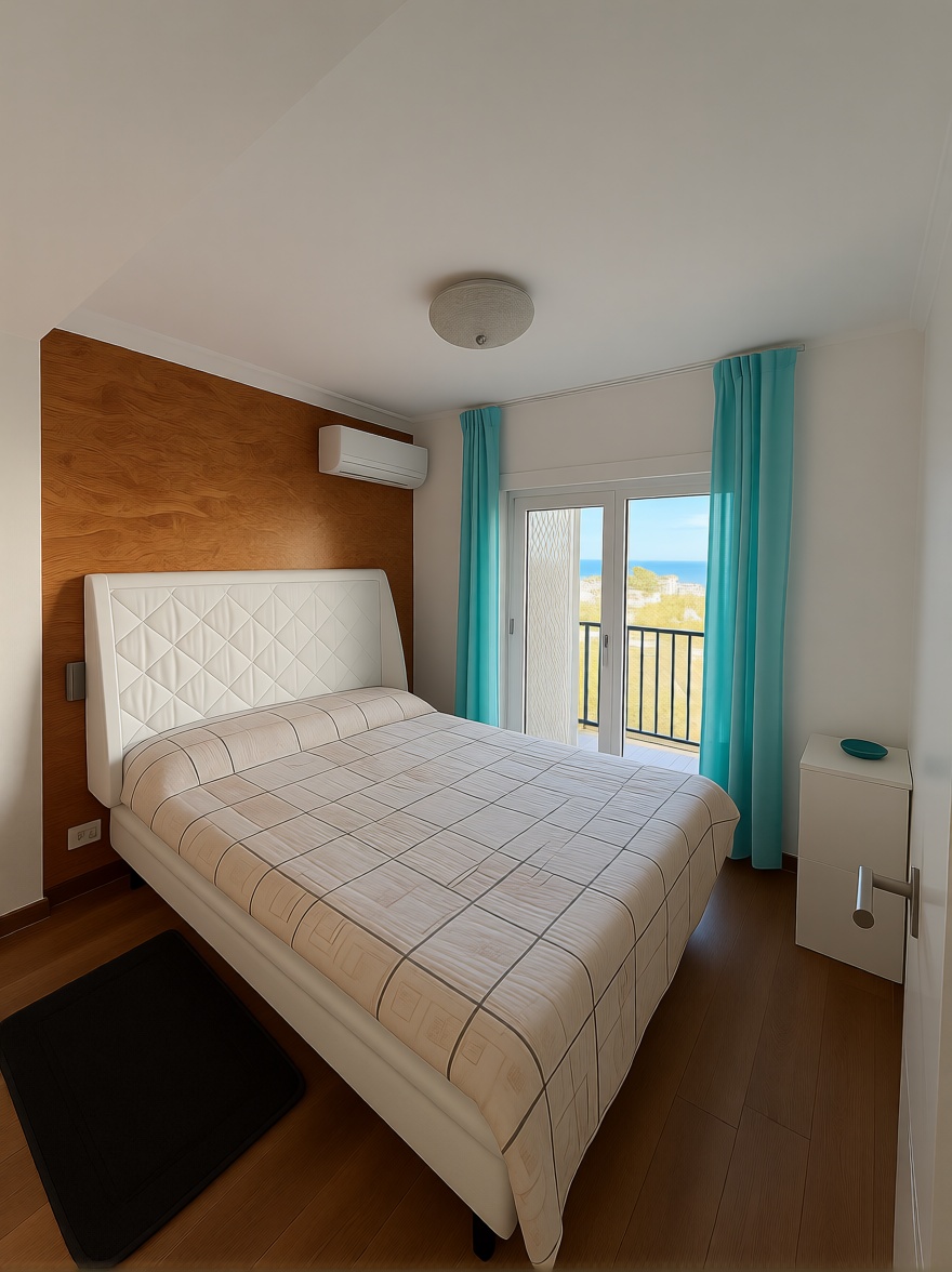 Apartamento em primeira linha de praia em Mijas — Quarto