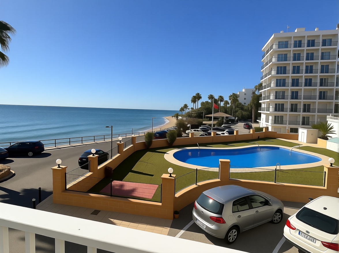 Estudio en primera línea de playa en Mijas