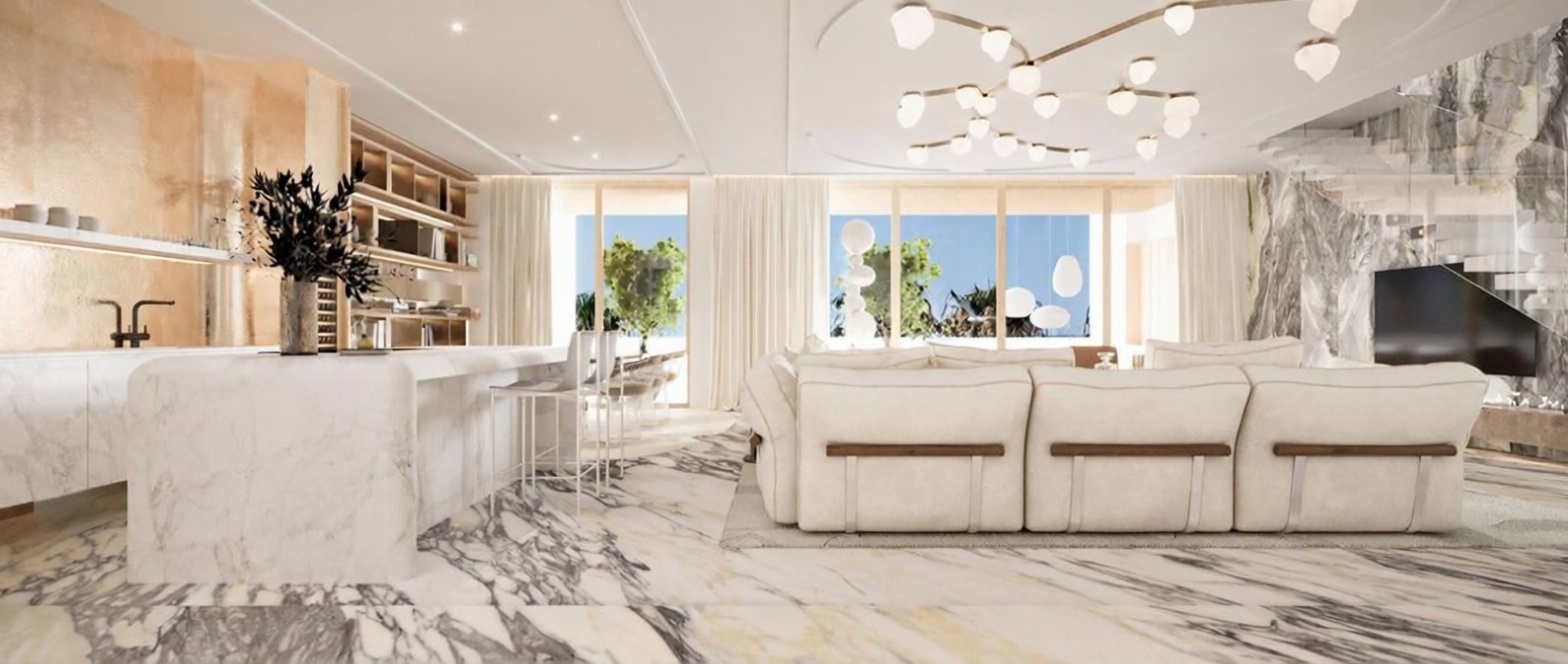 Beachfront duplex in Marbella — Kitchen