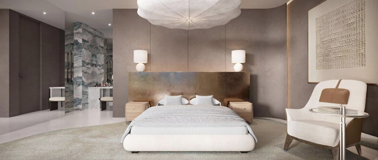 Beachfront duplex in Marbella — Bedroom