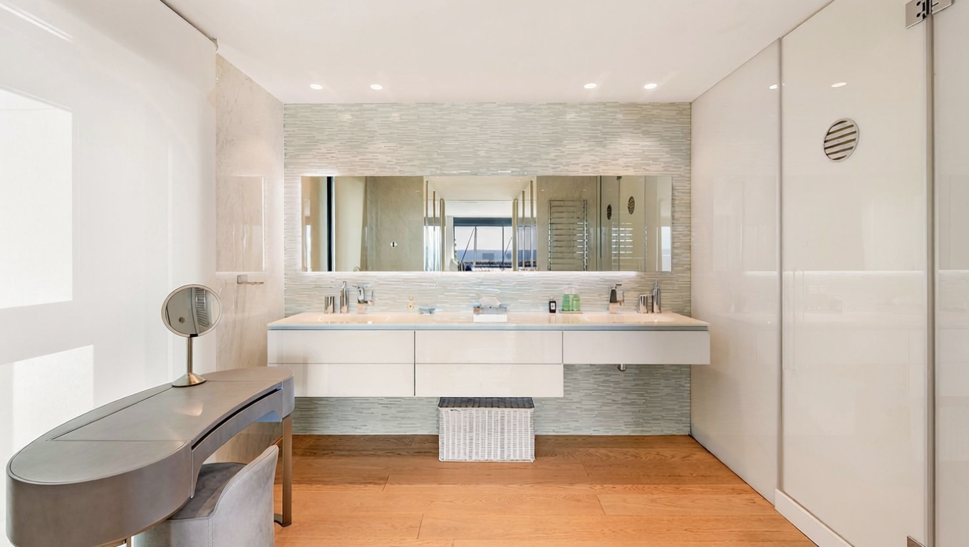 Seafront attic in Marbella — Bathroom