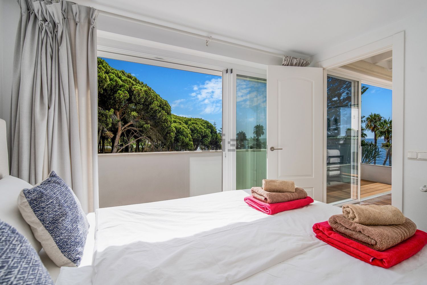 Chalet mit direkter Strandzugang in Marbella — Schlafzimmer