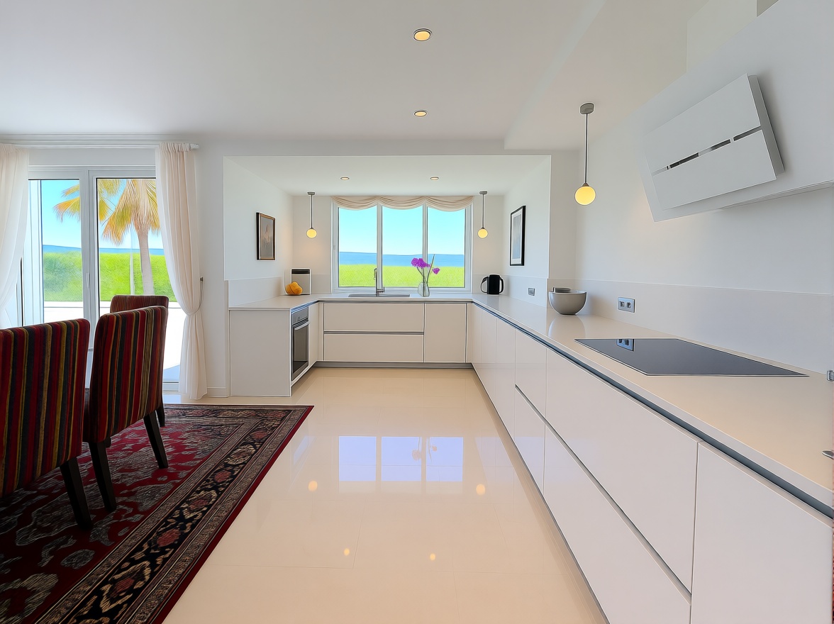 Seafront attic in Marbella — Kitchen