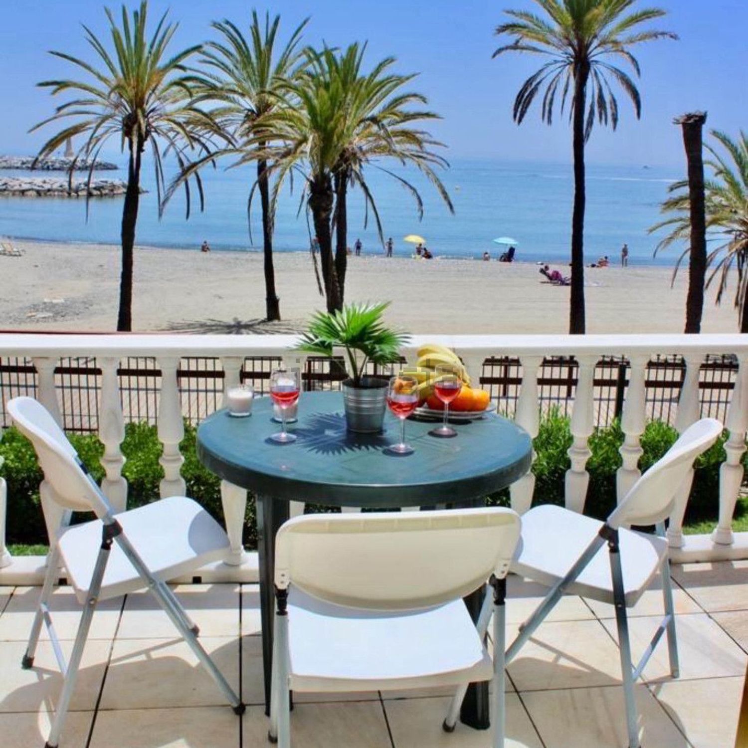 Appartement en première ligne de plage à Marbella