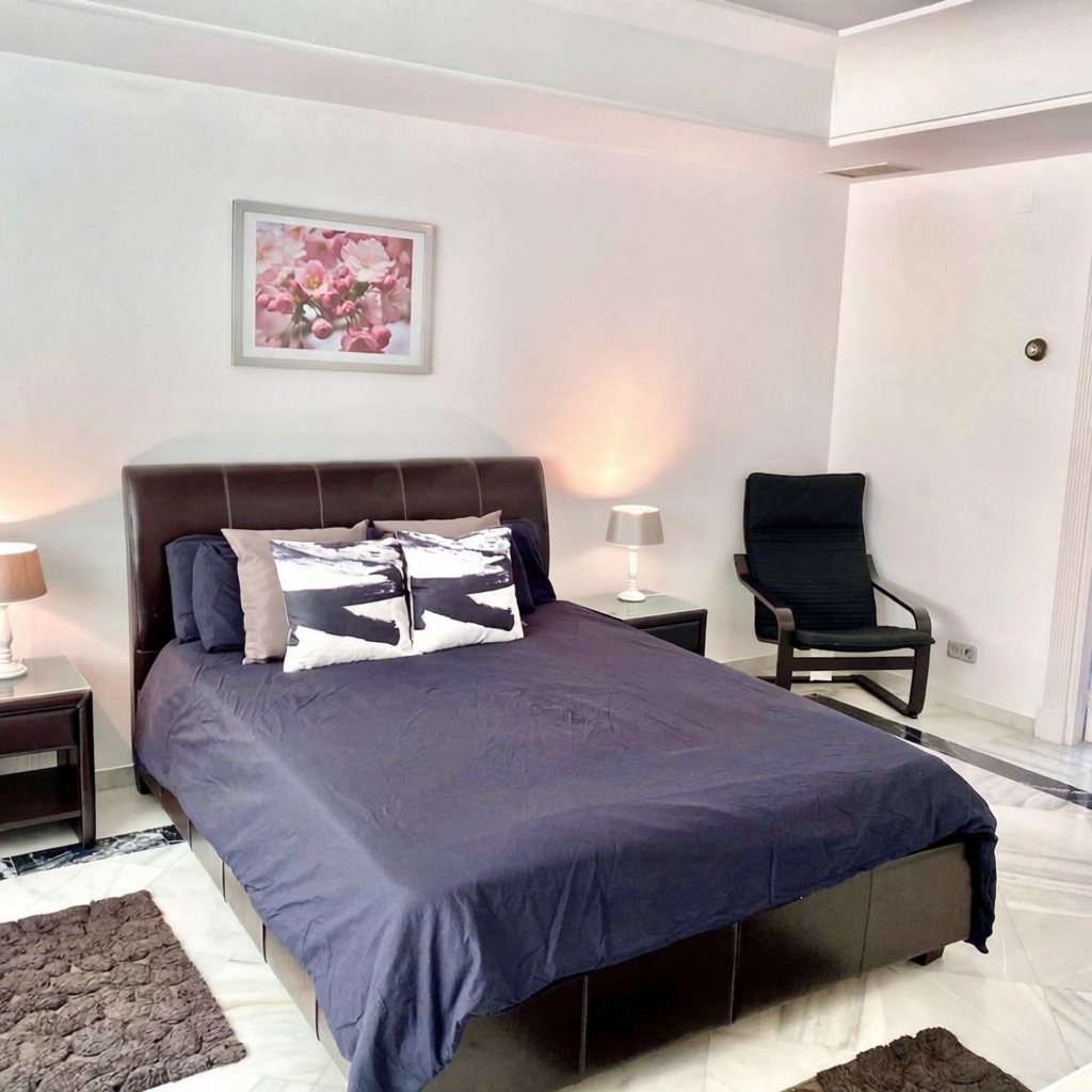 Beachfront flat in Marbella — Bathroom