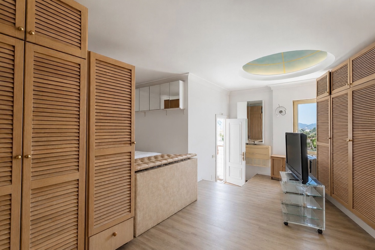 Duplex en première ligne de plage à Marbella — Chambre