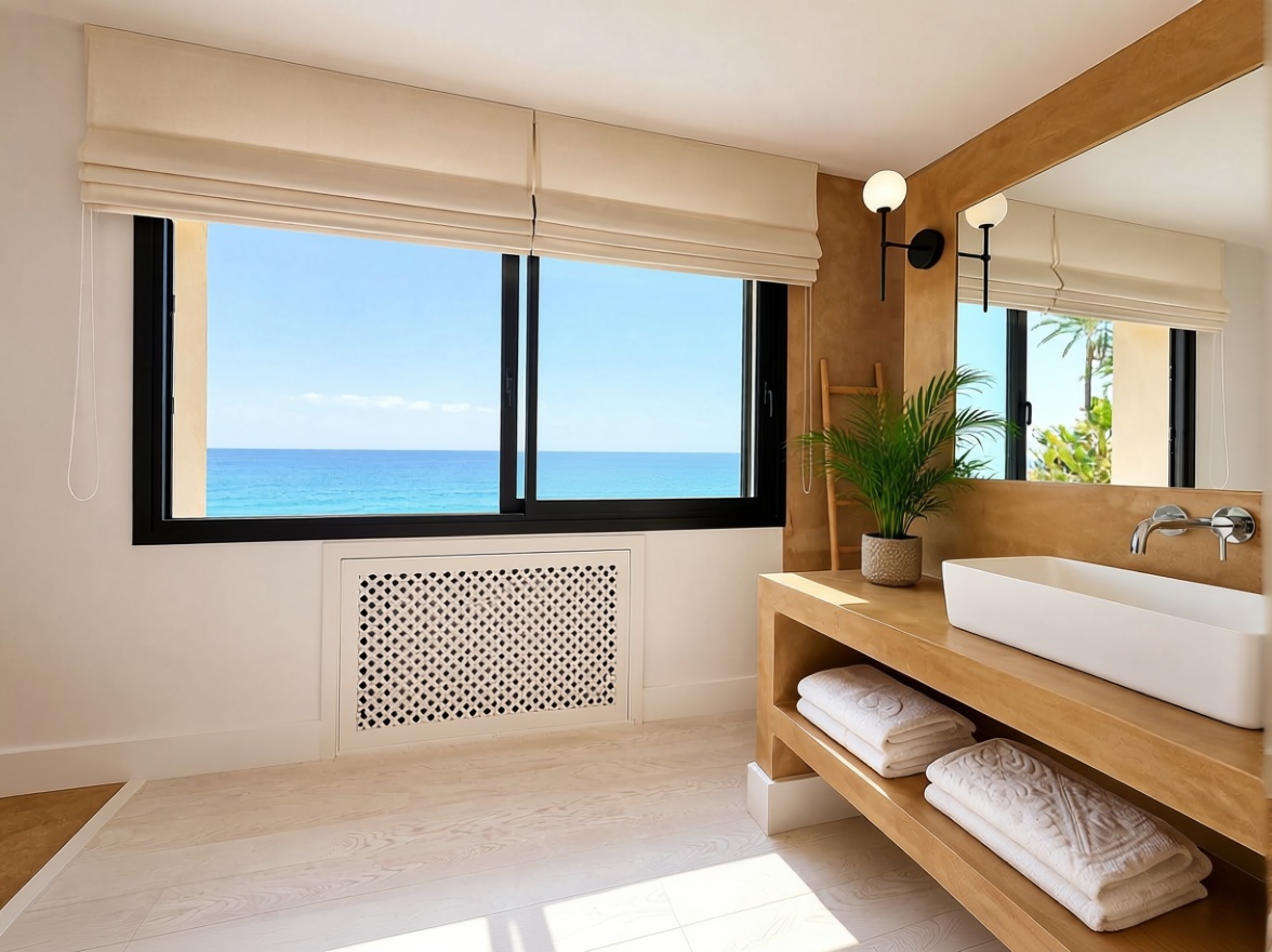 Chalet avec accès direct à la plage à Estepona — Sanitaires