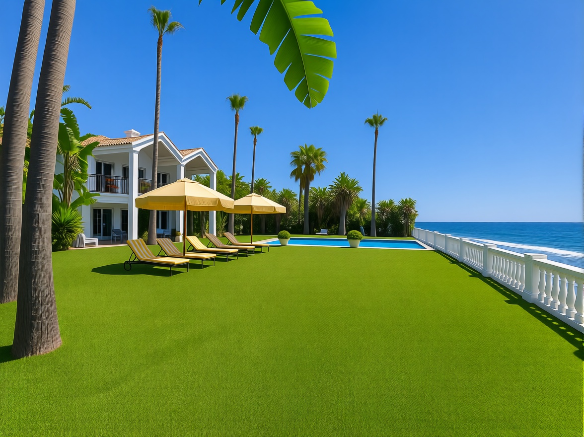 Chalet avec accès direct à la plage à Estepona — Vue mer