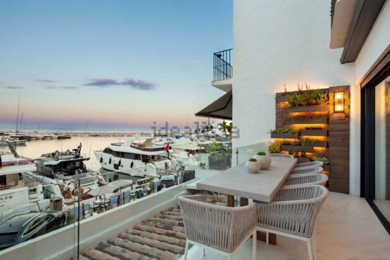 Appartement en attique en première ligne de mer à Marbella