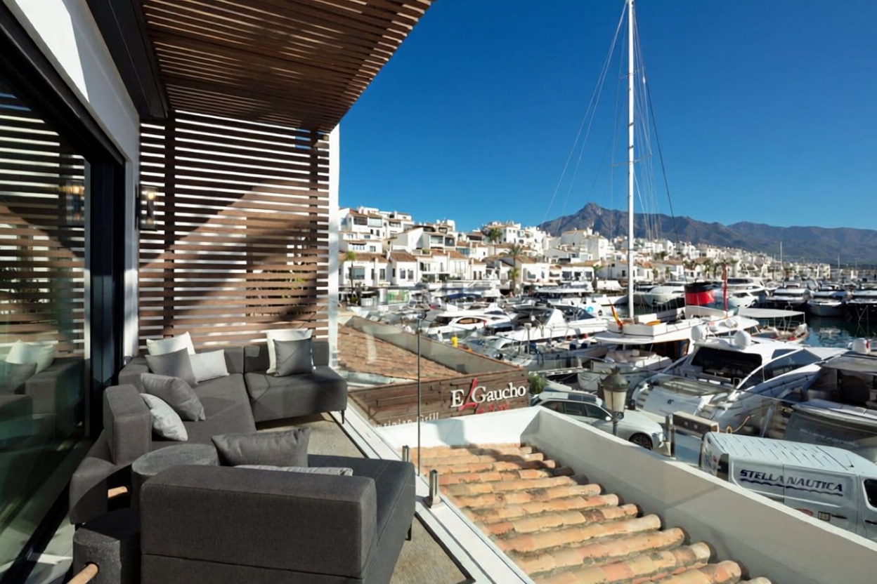 Appartement en première ligne de plage à Marbella