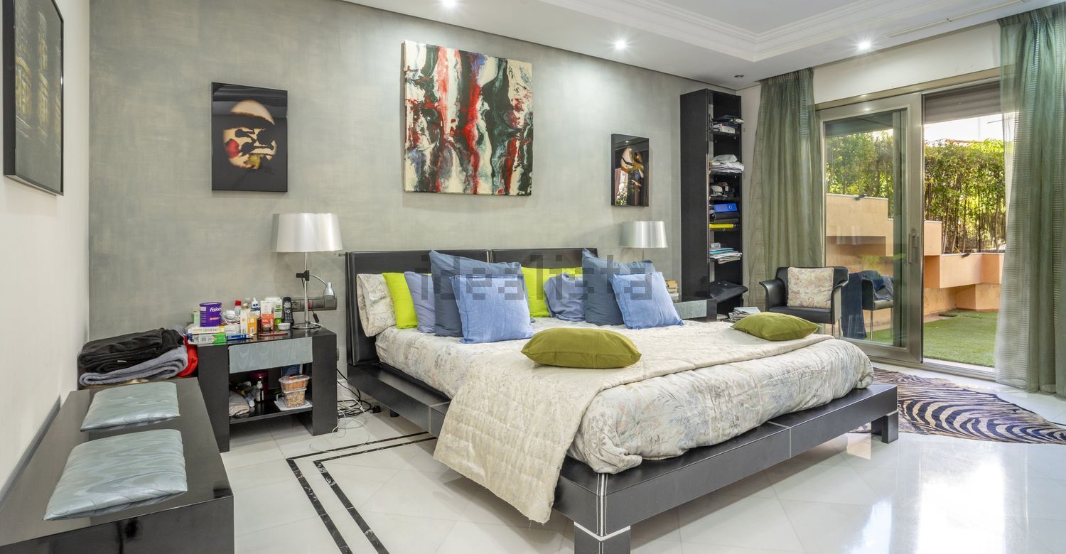 Appartement en première ligne de plage à Marbella — Chambre