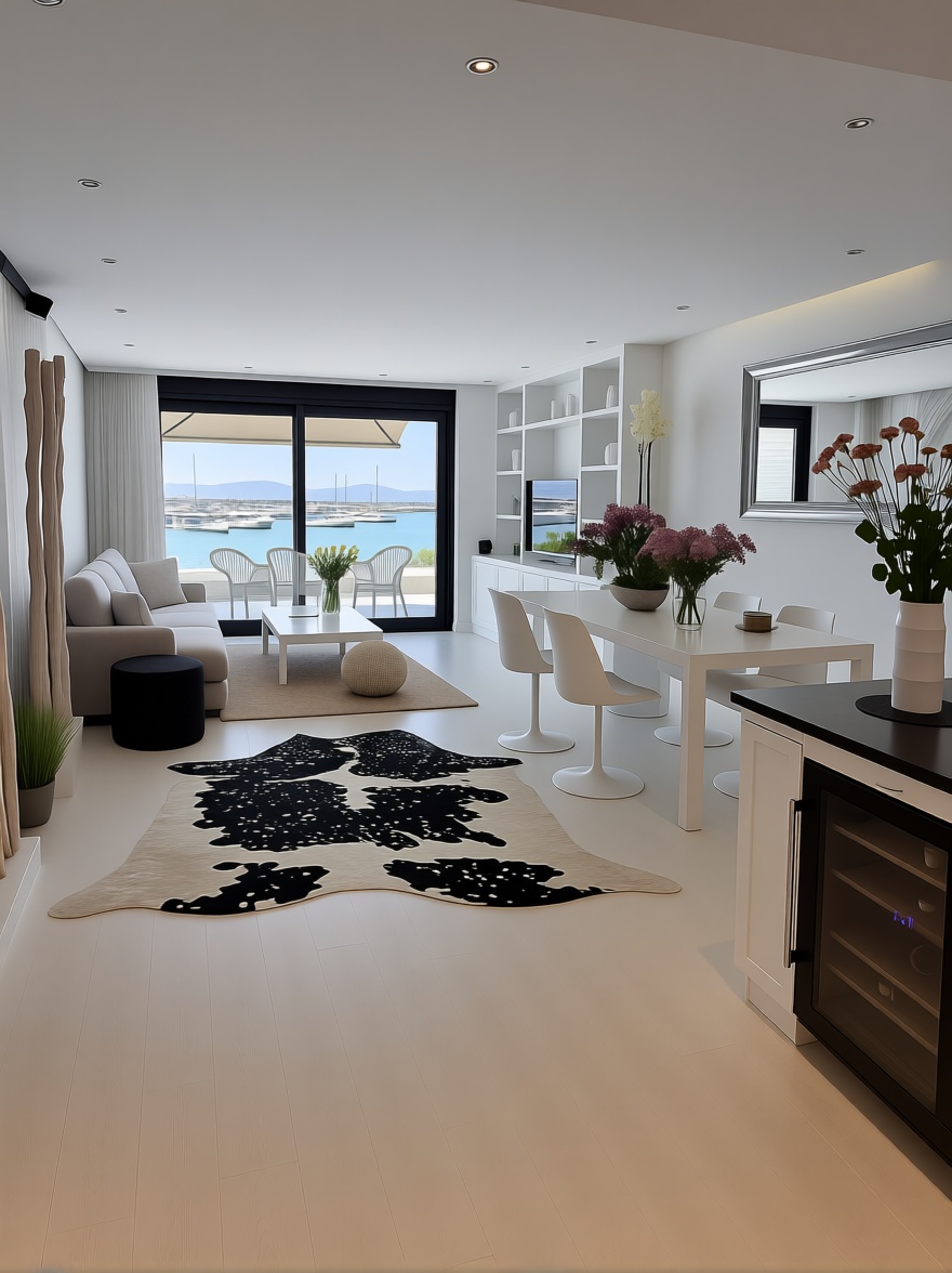 Квартира на продажу на первой линии пляжа в Marbella — Гостиная