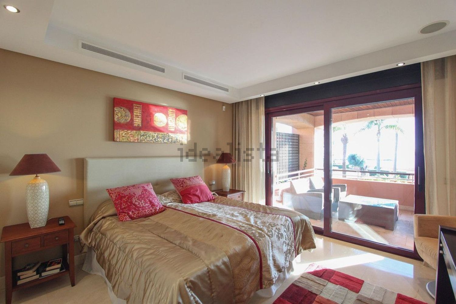 Appartement en première ligne de plage à Marbella — Chambre