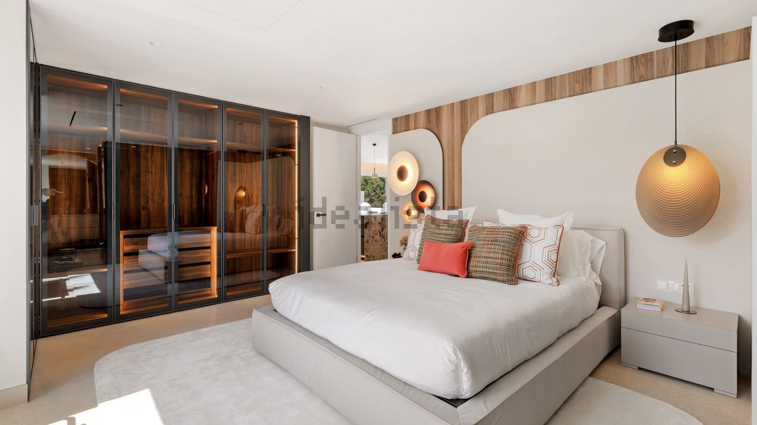Appartement en première ligne de plage à Marbella — Chambre