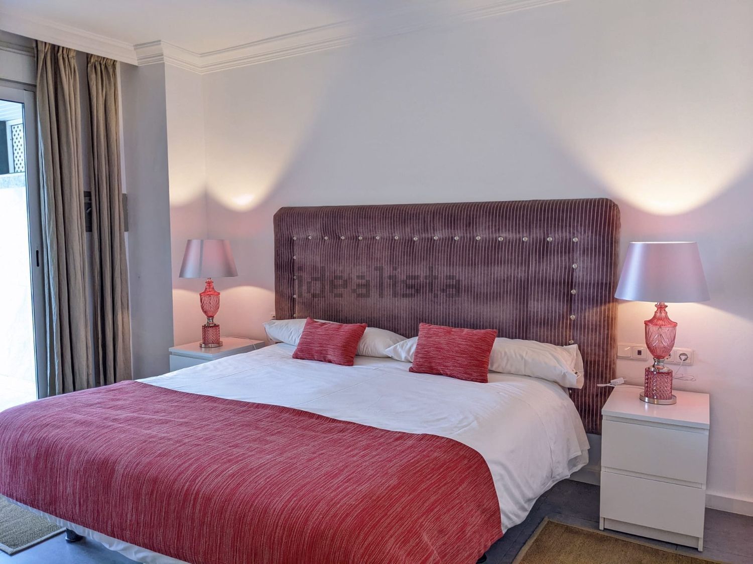 Seafront attic in Marbella — Bedroom