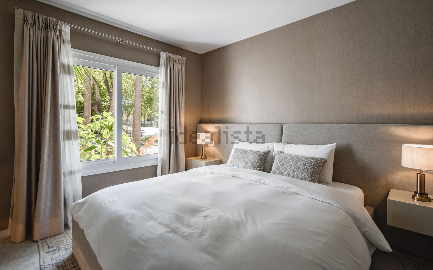 Appartement en première ligne de plage à Marbella — Chambre