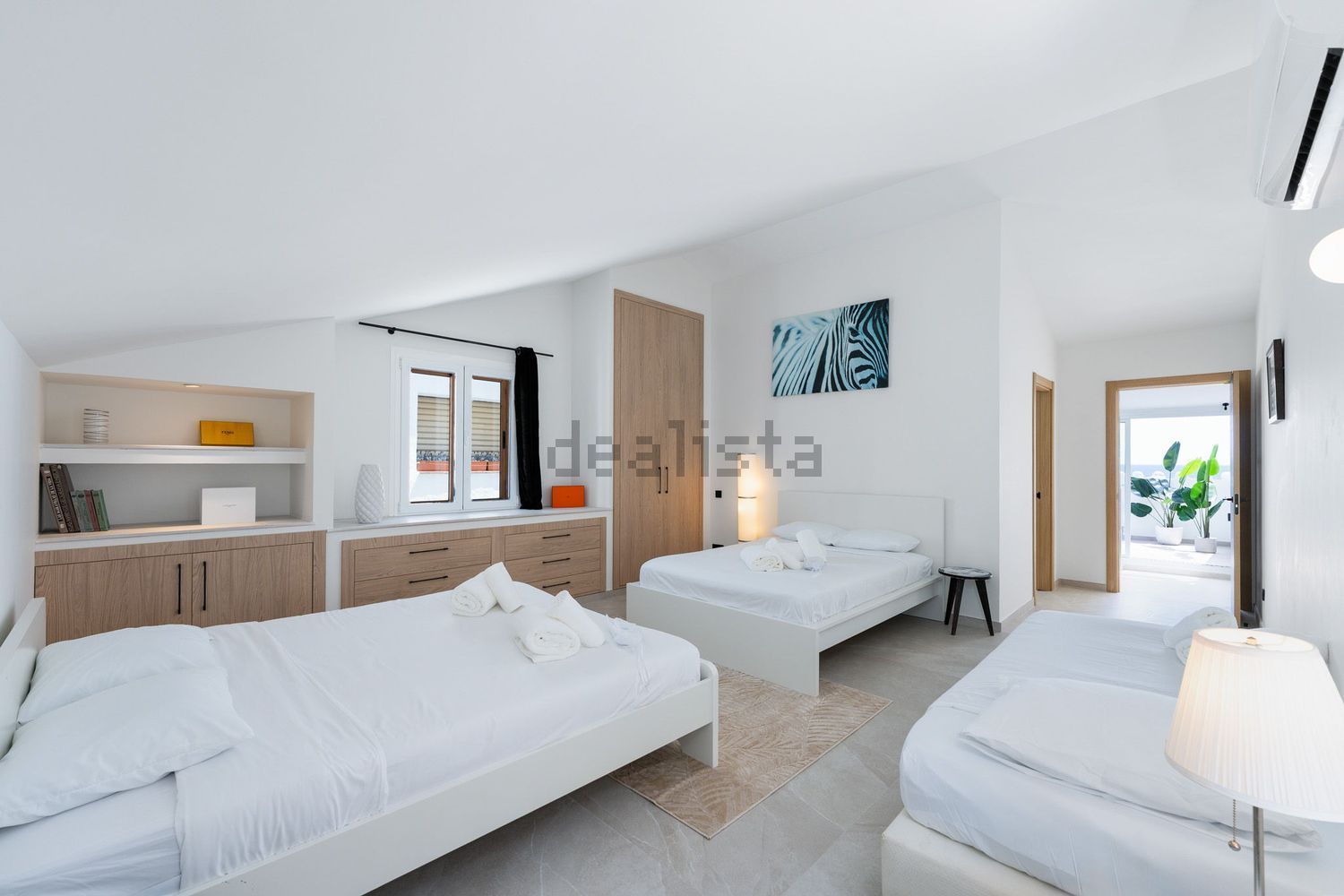 Seafront attic in Marbella — Bedroom