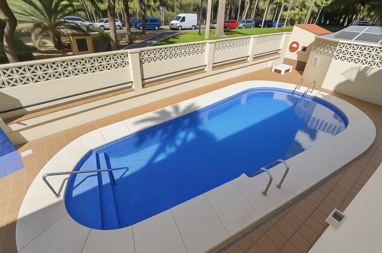 Пентхаус первая линия моря в Marbella — Бассейн