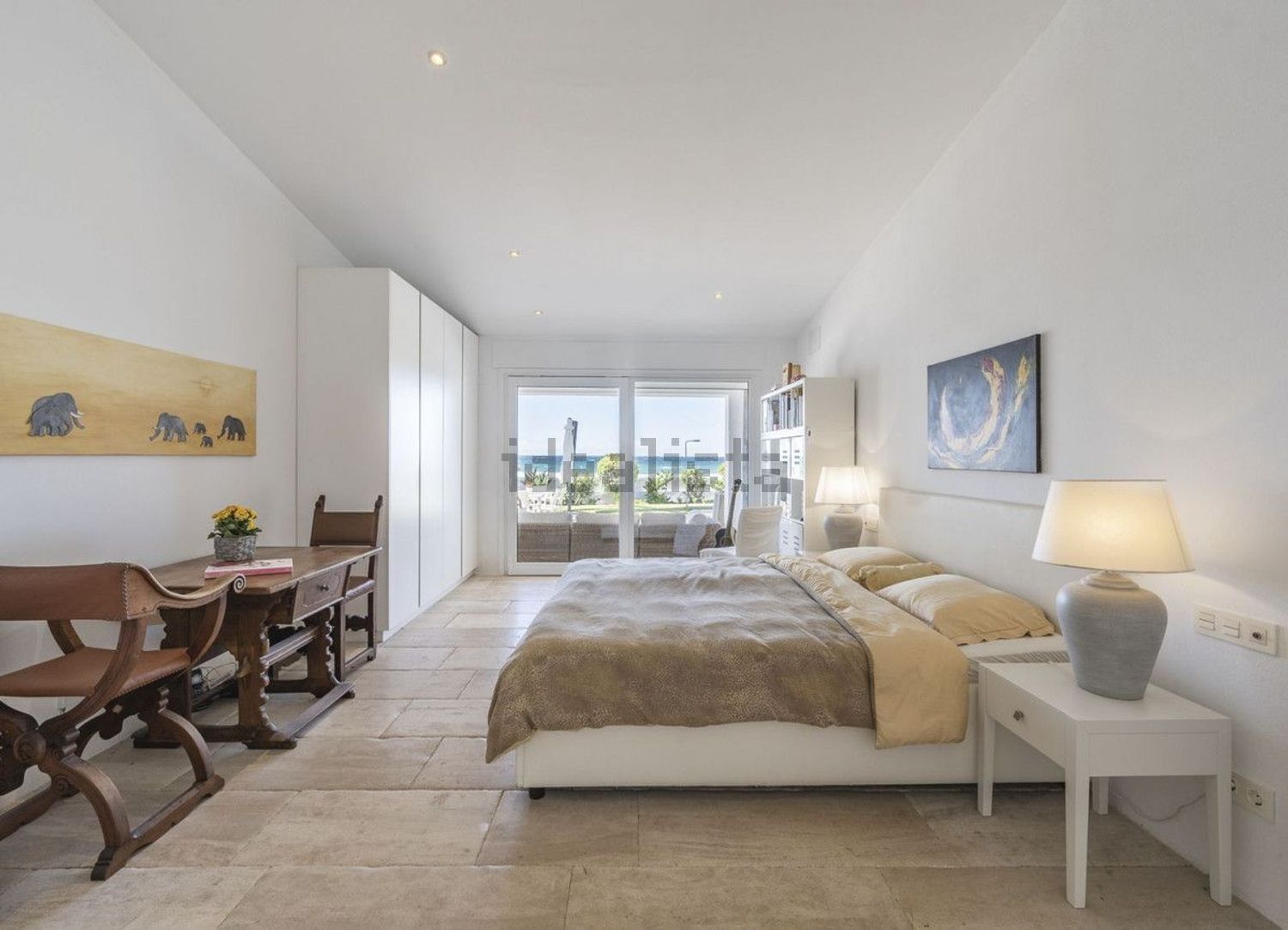 Chalet avec accès direct à la plage à Marbella — Chambre