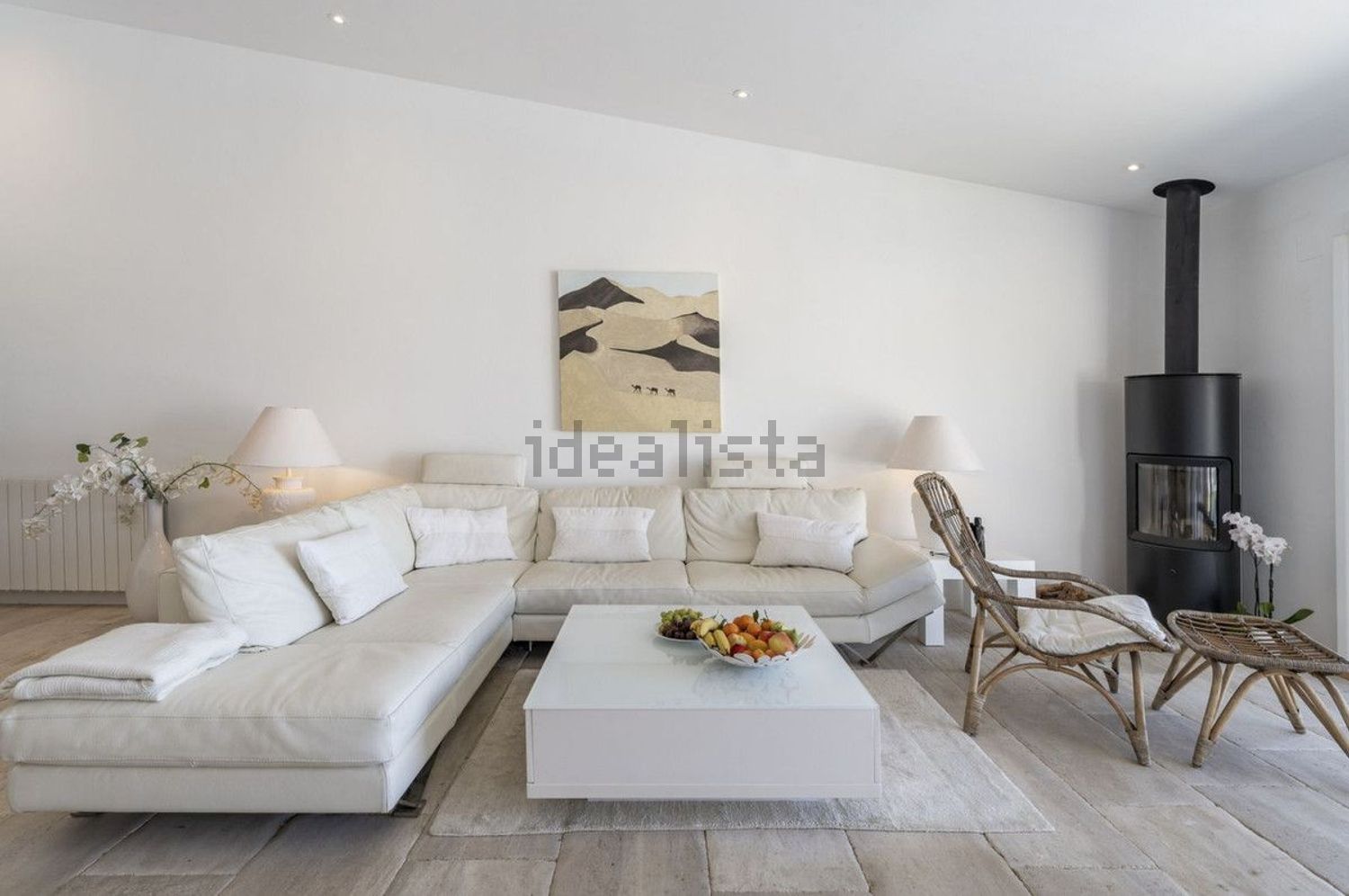 Chalet avec accès direct à la plage à Marbella — Séjour