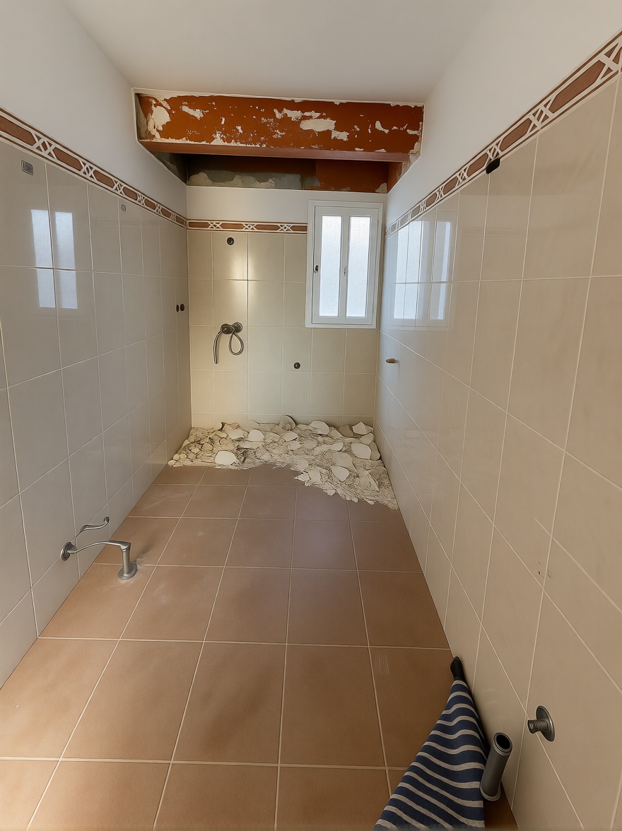 Apartamento em primeira linha de praia em Marbella — Casa banho