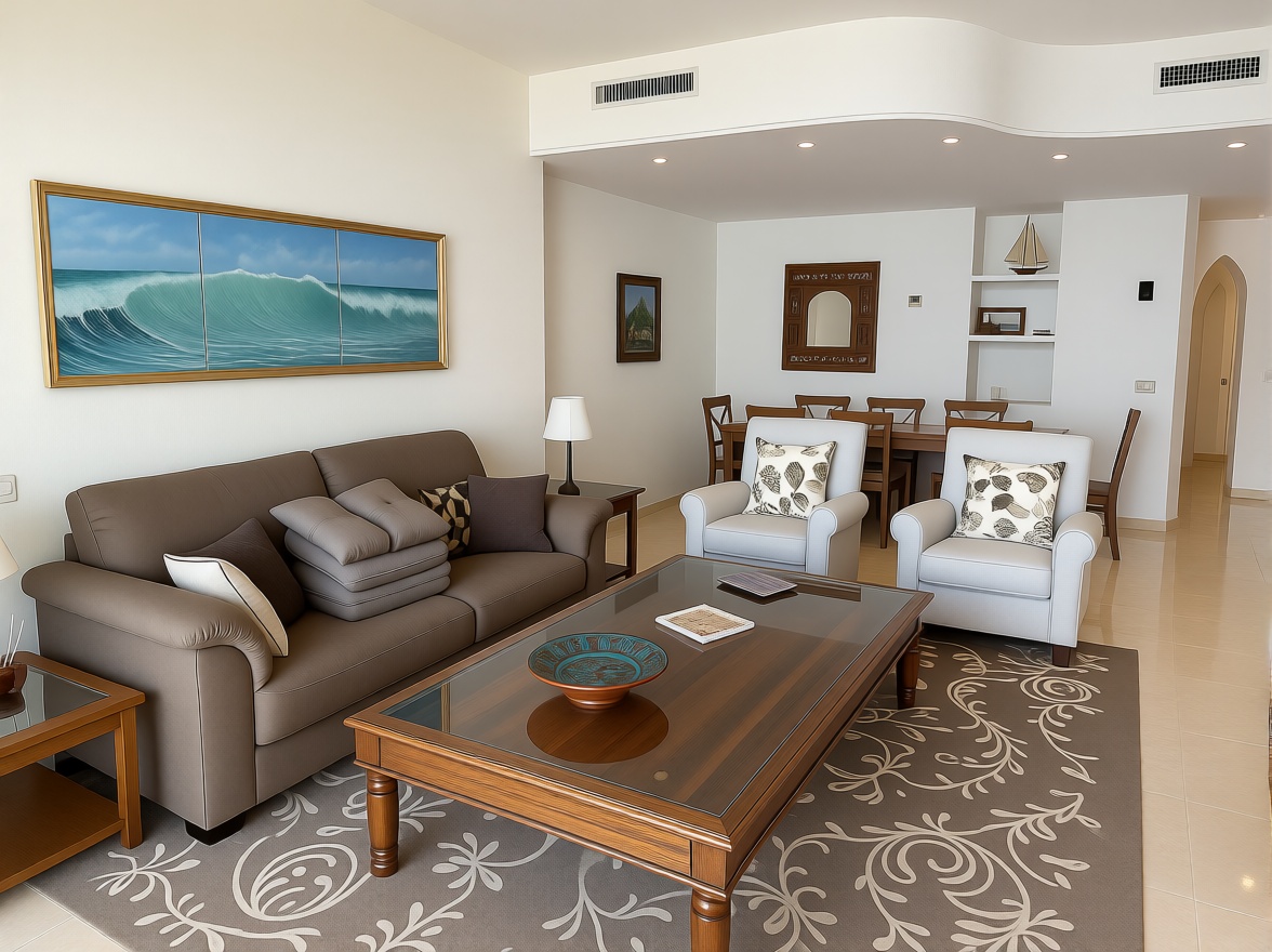 Apartamento em primeira linha de praia em Marbella — Sala