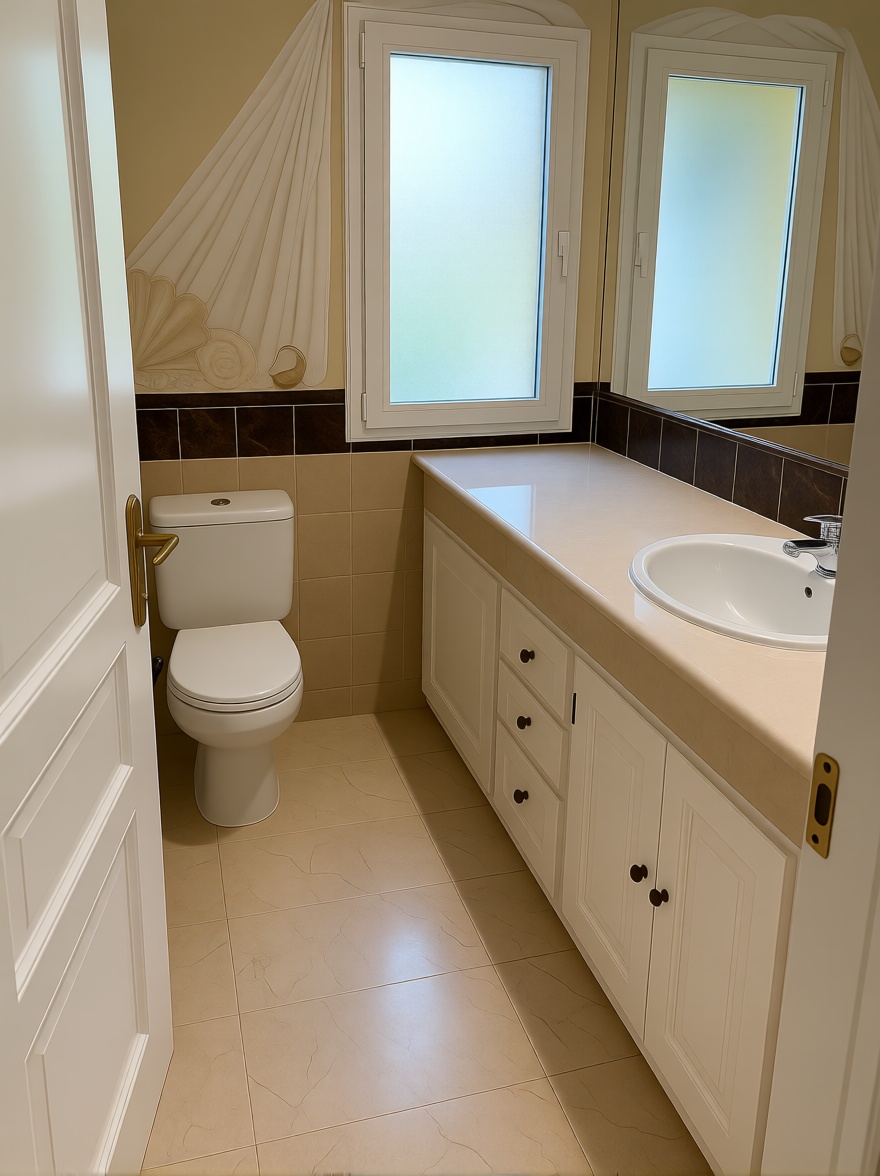 Apartamento em primeira linha de praia em Marbella — Casa banho