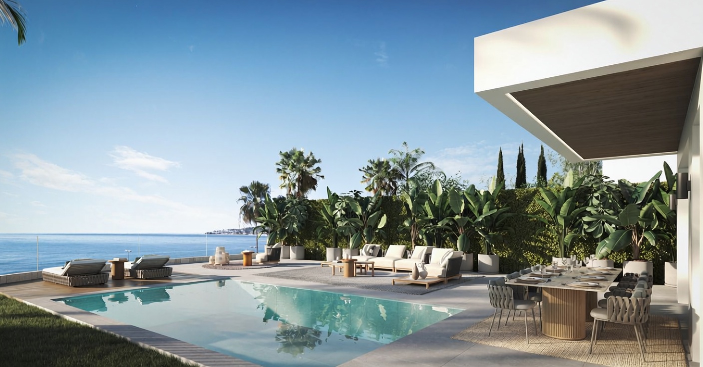 Chalet with direct beach access in Marbella