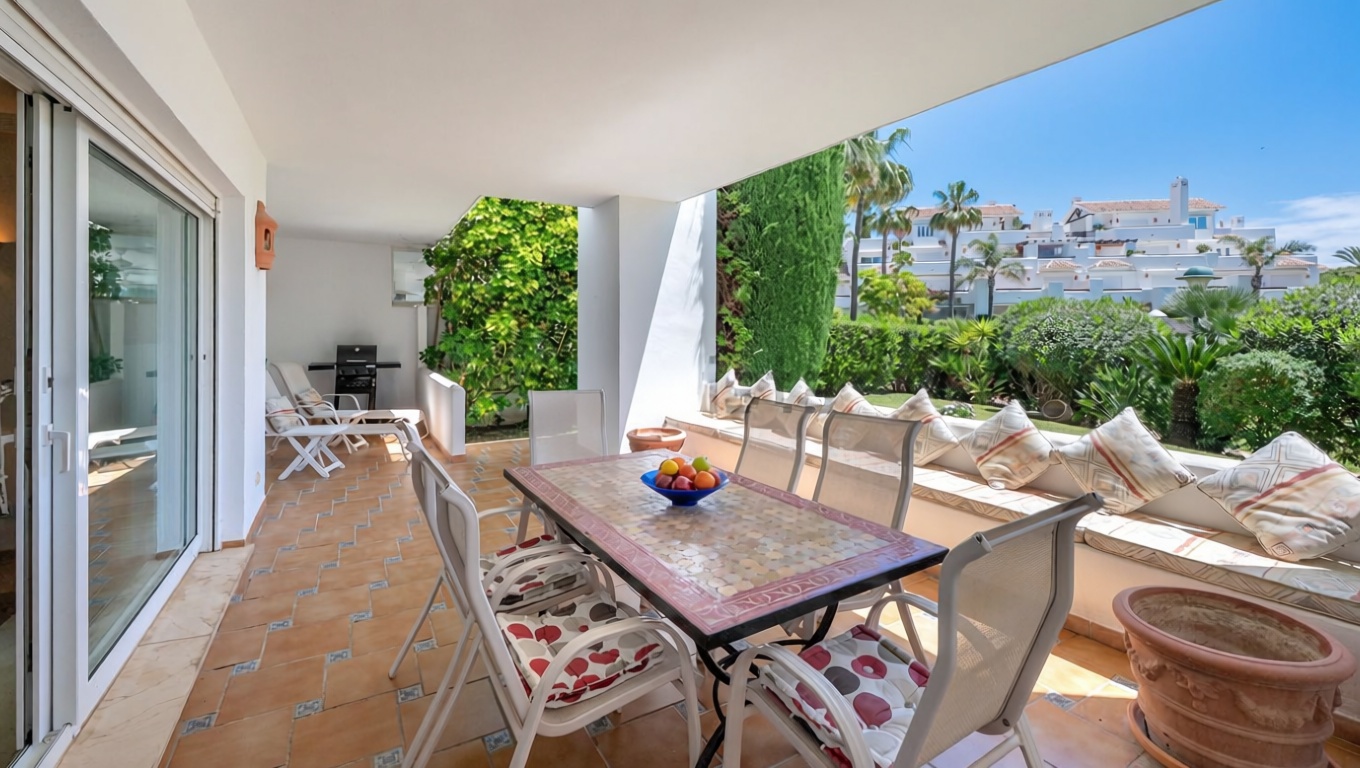Beachfront flat in Marbella