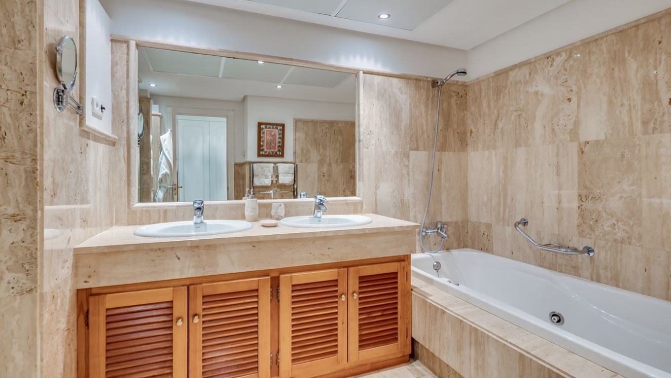 Apartamento à venda pé na areia em Marbella — Casa banho