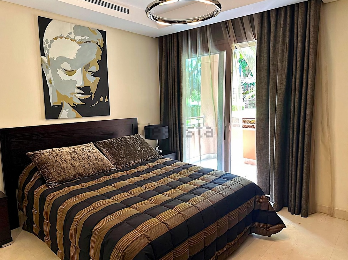 Apartamento em primeira linha de praia em Marbella — Quarto