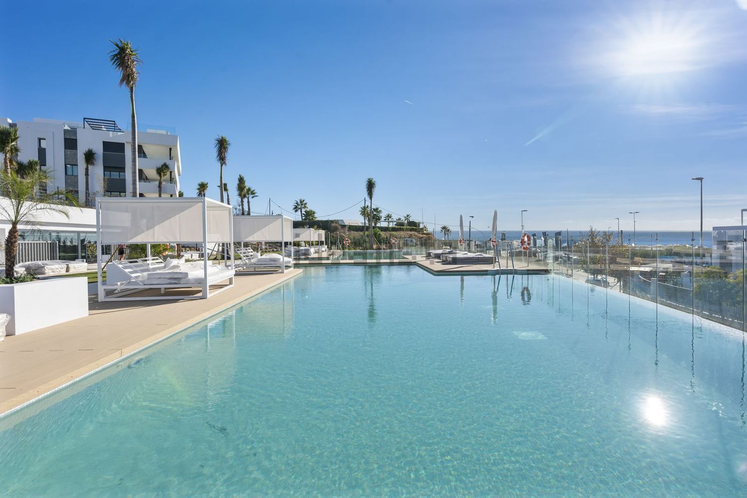 Beachfront flat in Marbella