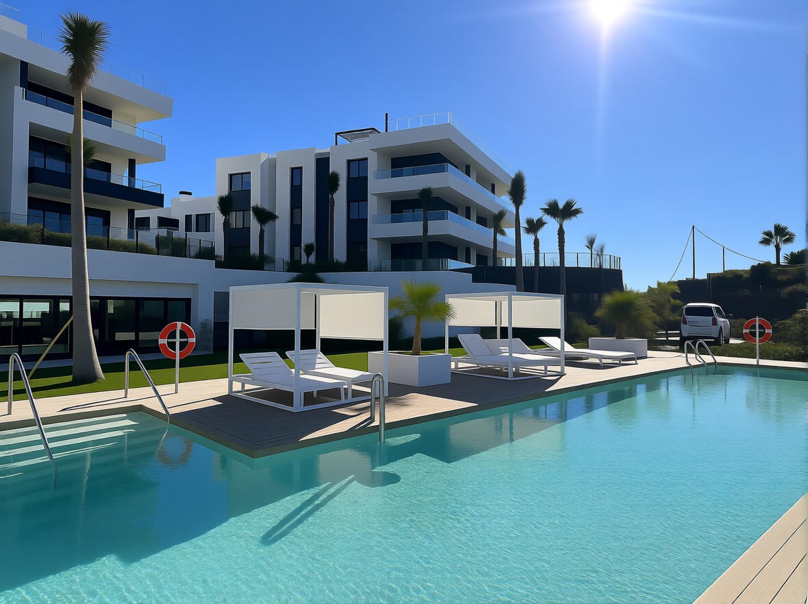 Flat for sale frontline beach in Marbella — Pool