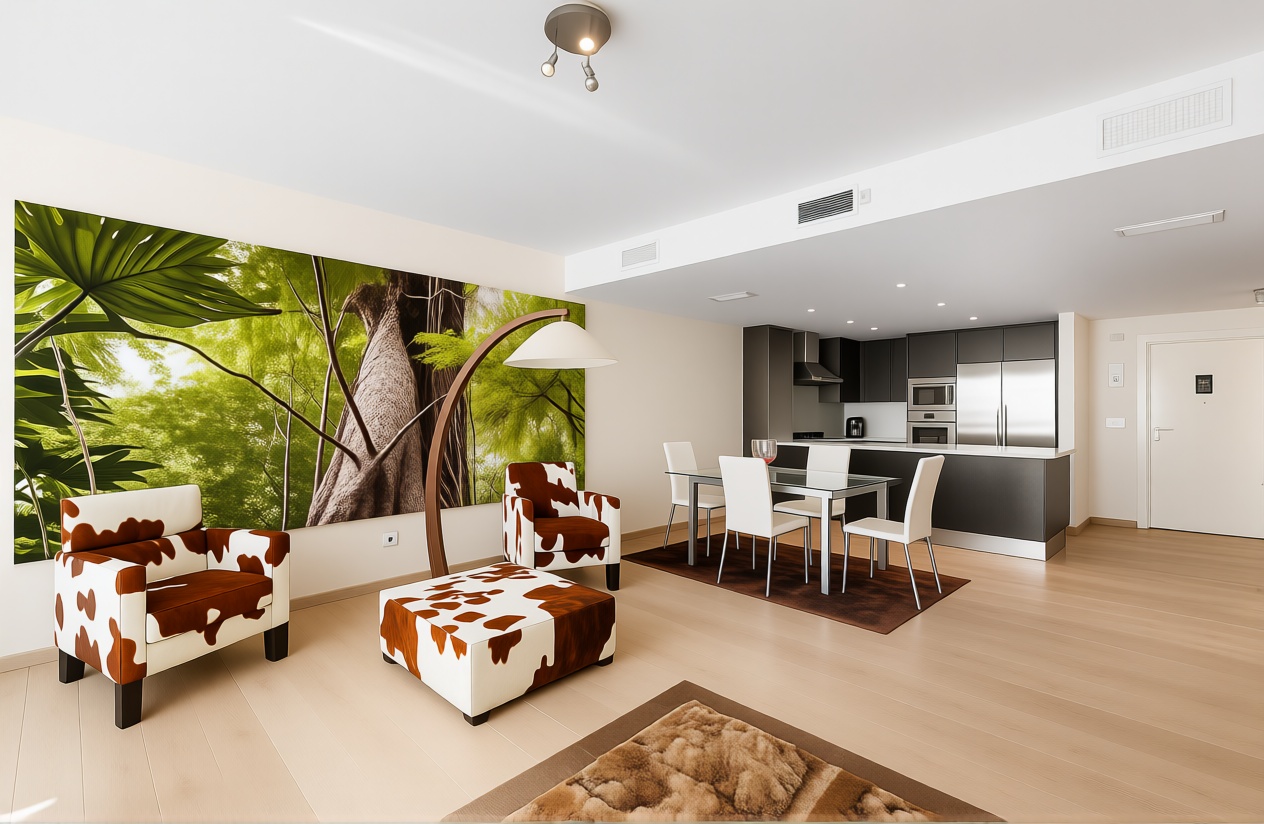 Apartamento à venda pé na areia em Marbella — Sala jantar
