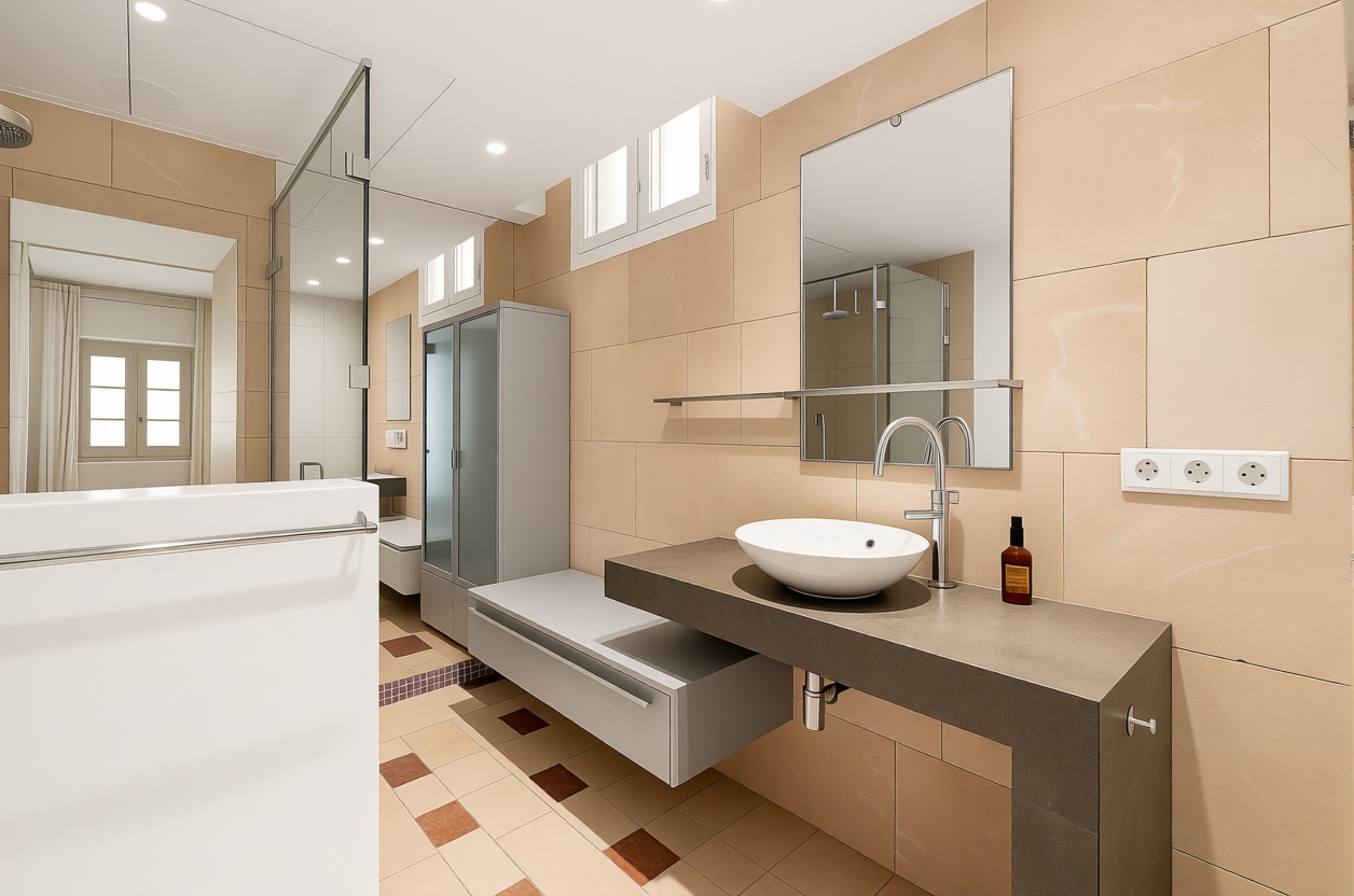 Apartamento à venda pé na areia em Marbella — Casa banho