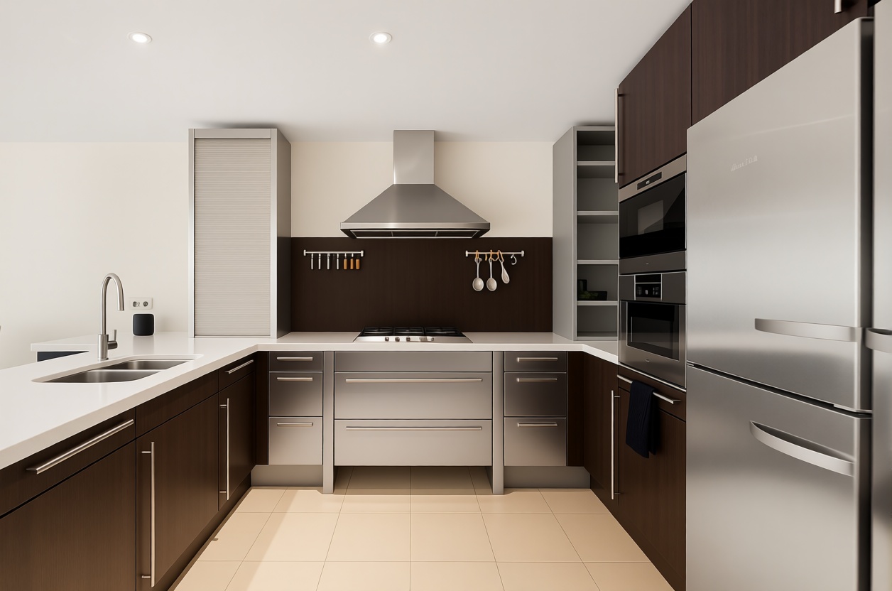 Apartamento à venda pé na areia em Marbella — Cozinha