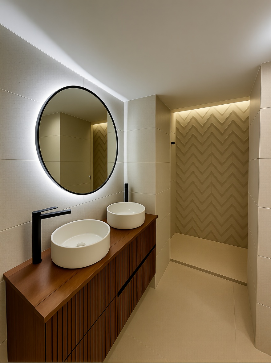 Apartamento em primeira linha de praia em Marbella — Casa banho