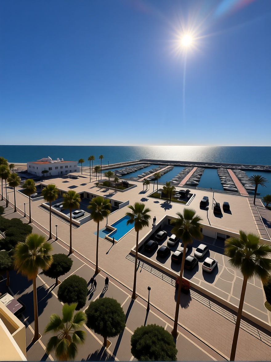 Квартира первая линия пляжа в Marbella — Морской вид