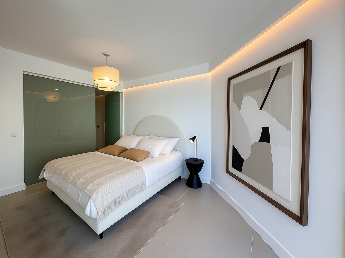 Piso en primera línea de playa en Marbella — Dormitorio