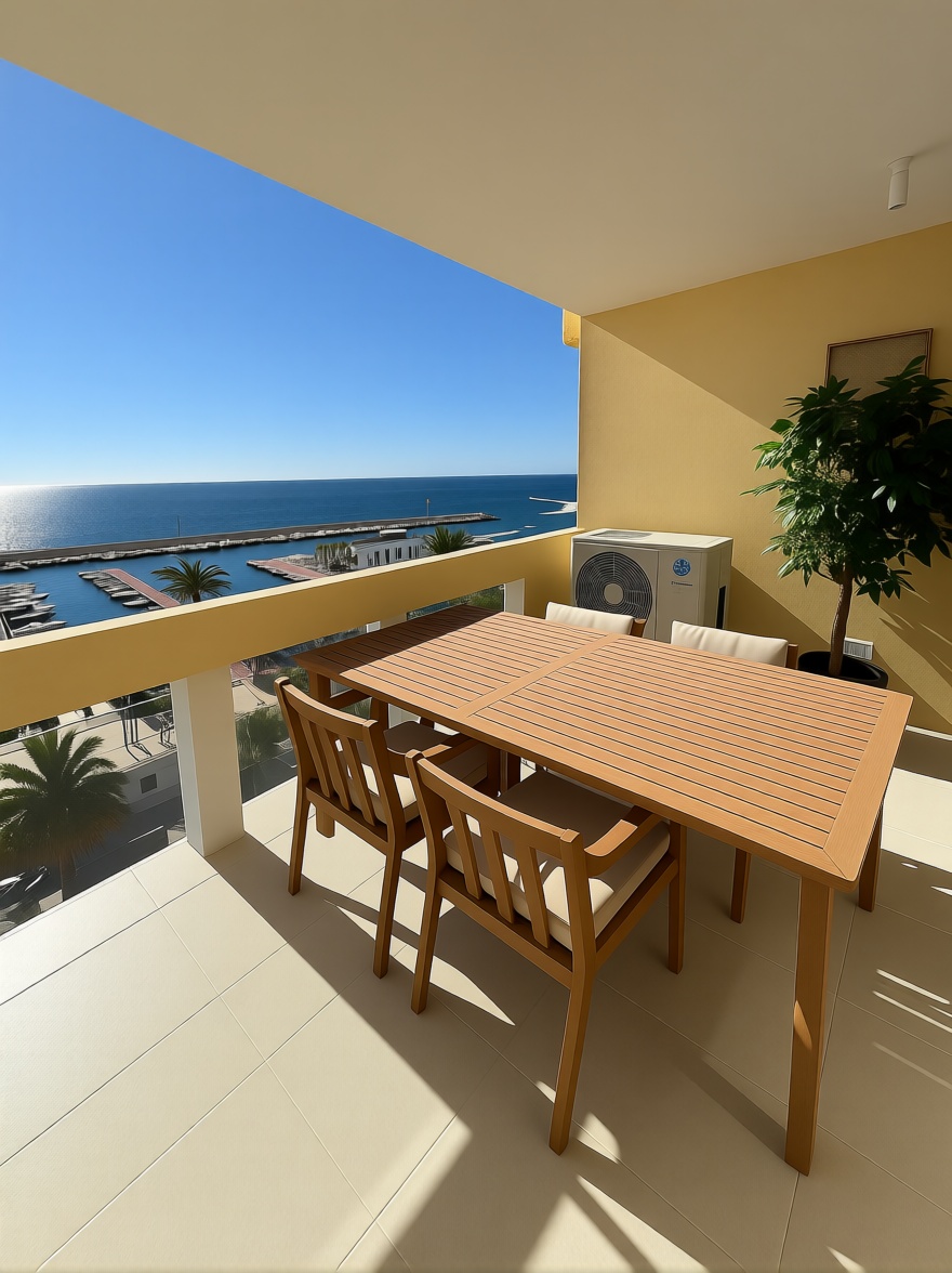 Piso en primera línea de playa en Marbella — Baño