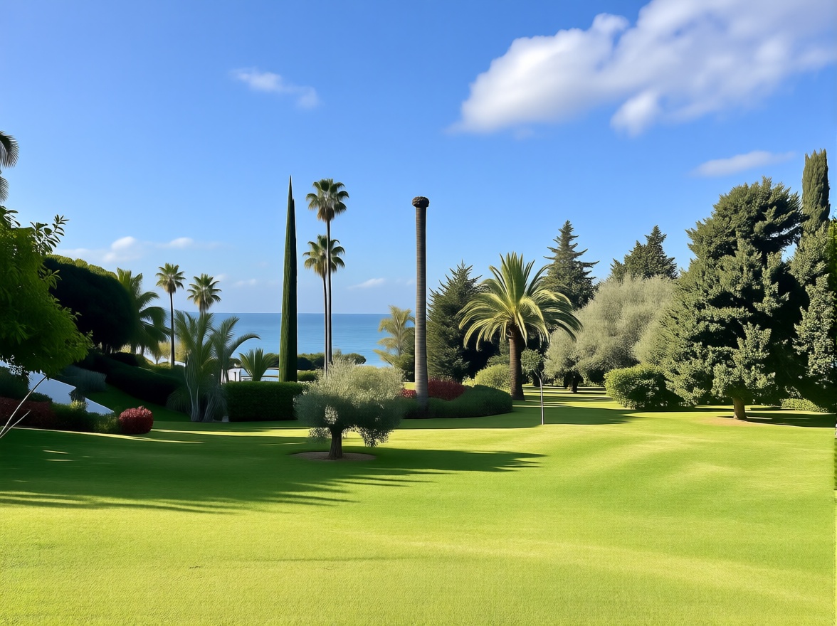 Beachfront flat in Marbella — Sea view
