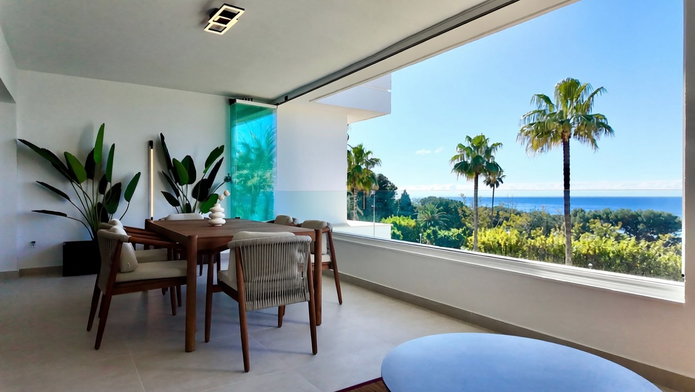 Beachfront flat in Marbella