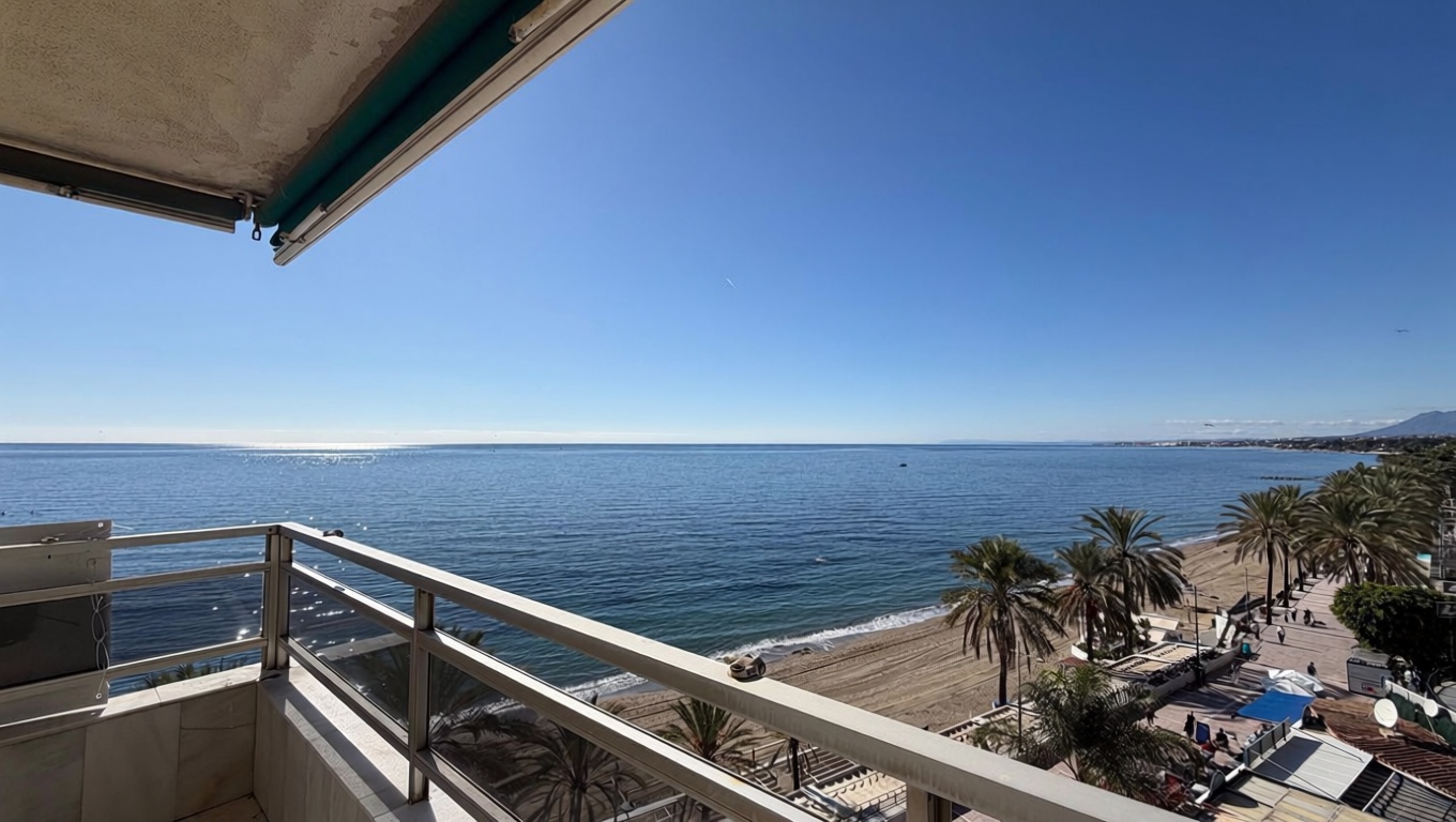 Apartamento em primeira linha de praia em Marbella
