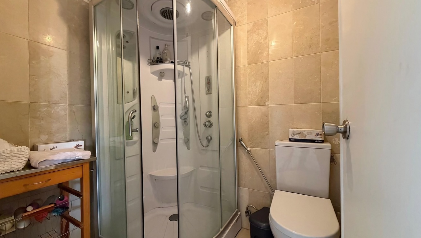 Wohnung in erste Strandlinie in Marbella — Bad
