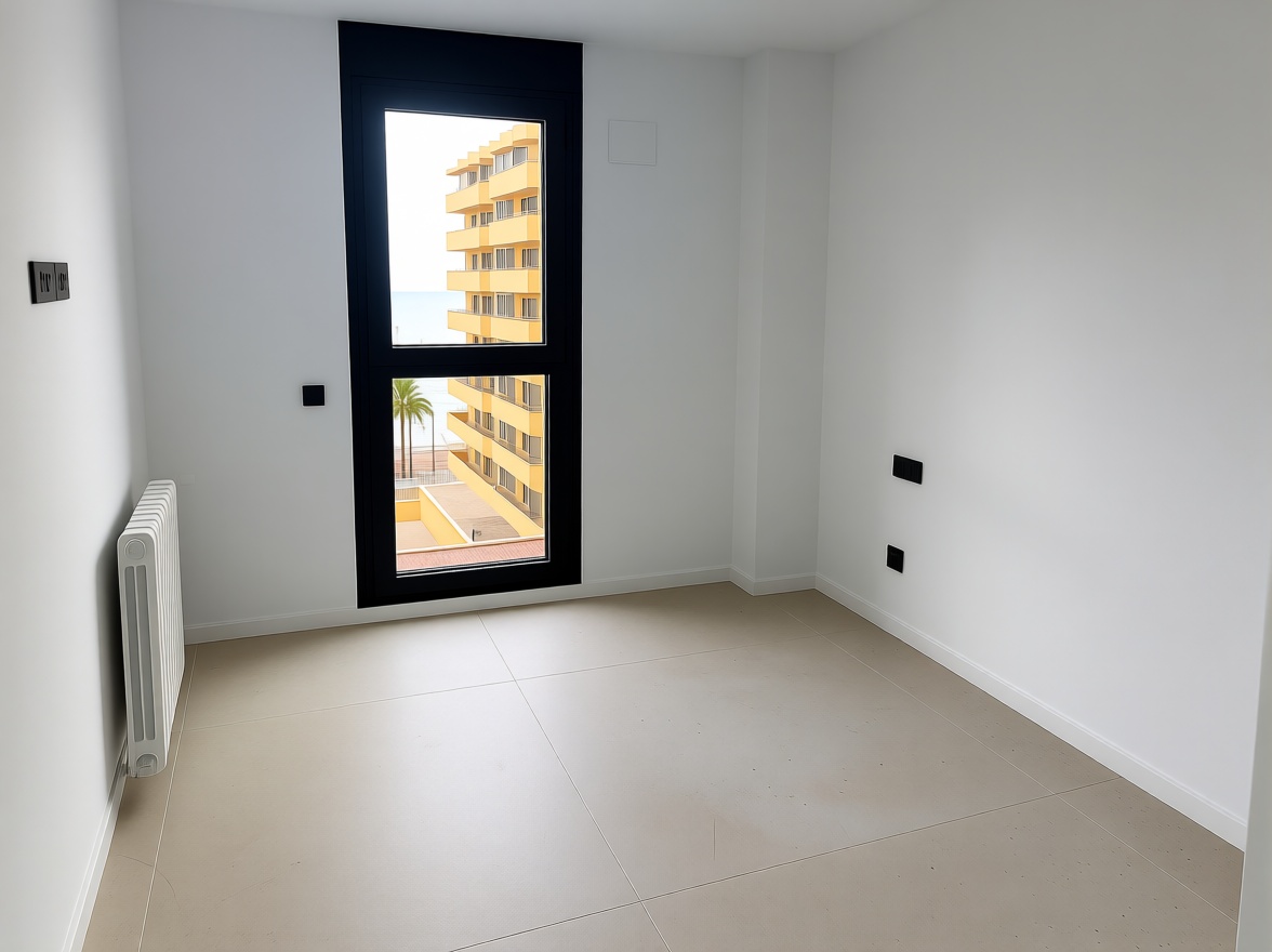 Piso en primera línea de playa en Marbella — Dormitorio