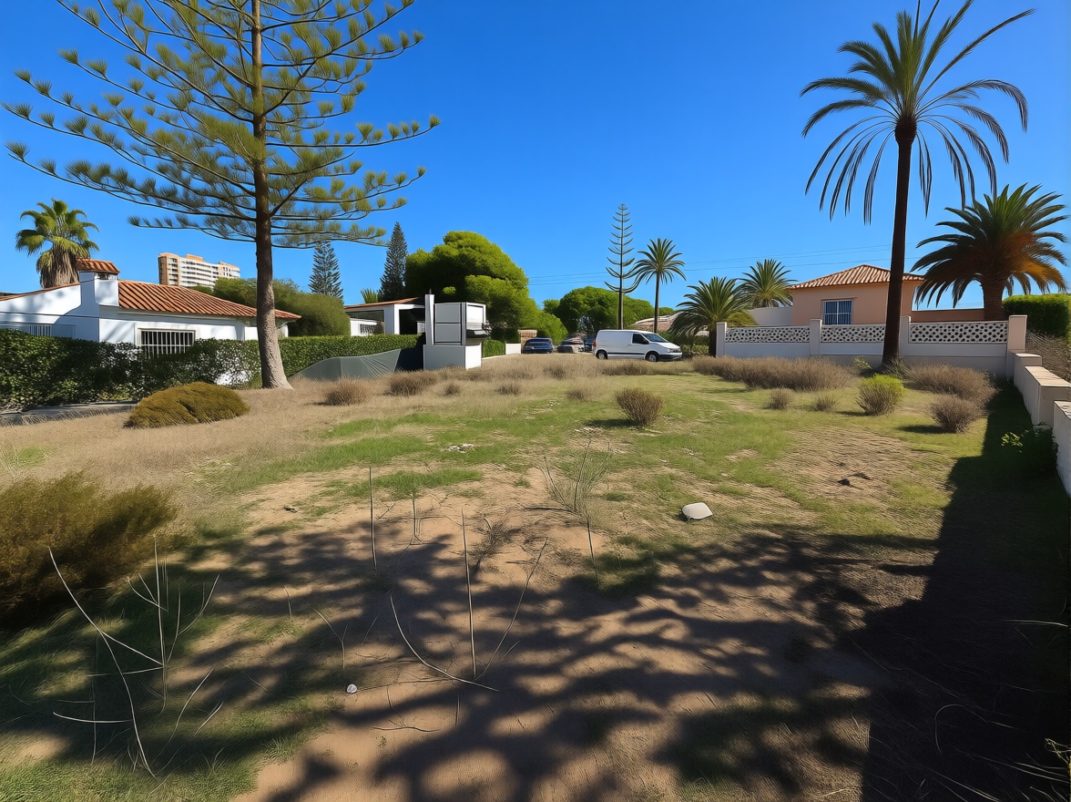 Chalet con acceso directo a playa en Marbella — Vista mar