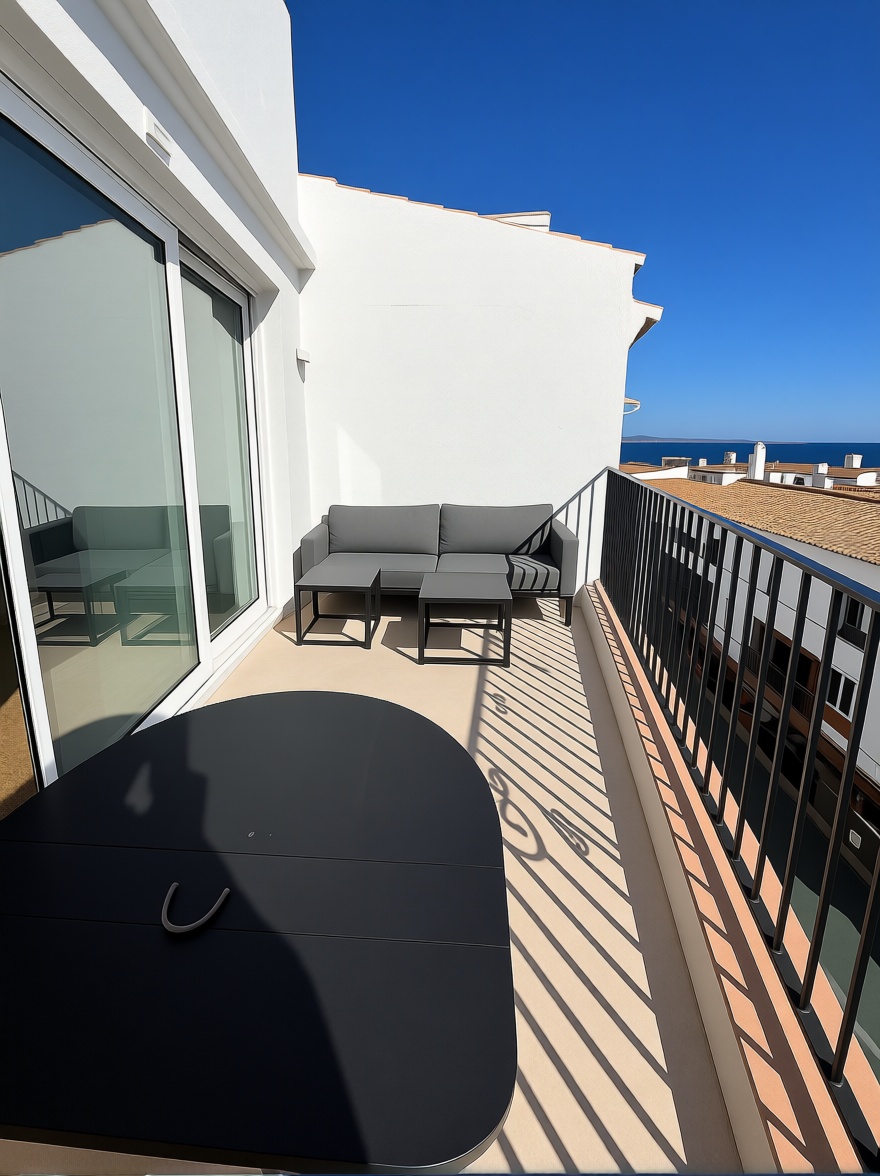 Мансарда на продажу на первой линии моря в Marbella — Морская терраса